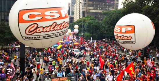Solidarietá internazionale- CSP Conlutas Brasile
