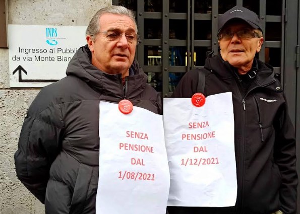 Lavoratori dell’Ospedale San Raffaele ancora esodati: un nuovo presidio all’INPS per poter andare in pensione!