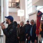 I sindacalist bloccano l'atrio dell'Ikea Carugate.