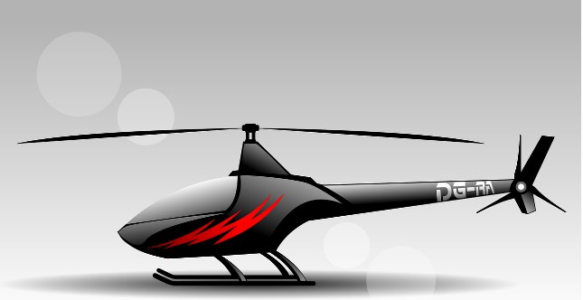 Un DG-RA elicottero.