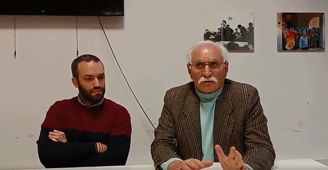 Mattia Scolari ed Ernesto Screpanti discutono del libro Liberazione: Il movimento reale che abolisce lo stato di cose esistenti.