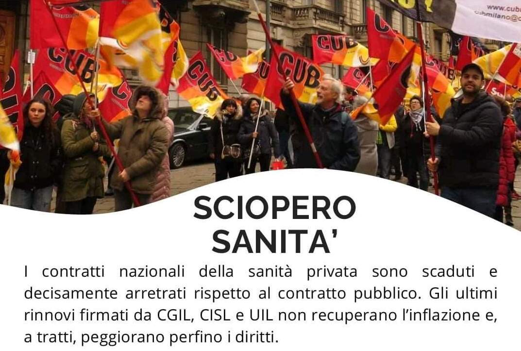 Scopri di più sull'articolo Sciopero sanità 11.10.24