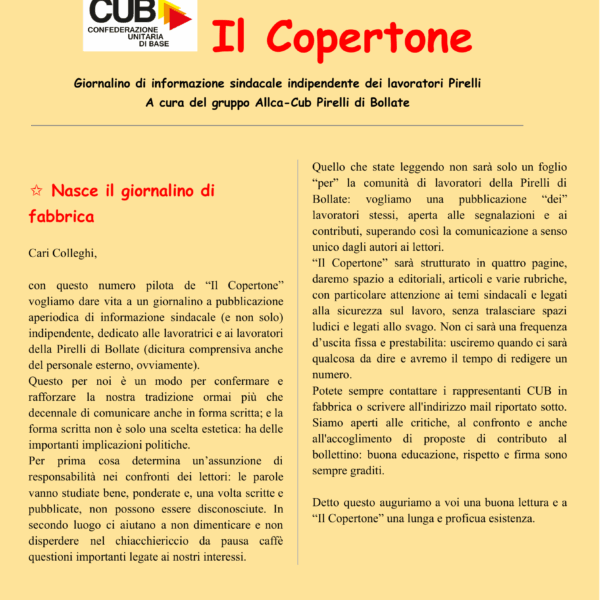 Il Copertone n°0