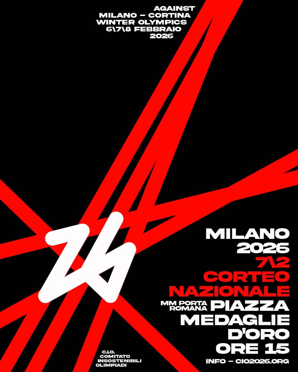 Scopri di più sull'articolo Corteo 07 Febbraio contro le Olimpiadi Insostenibili