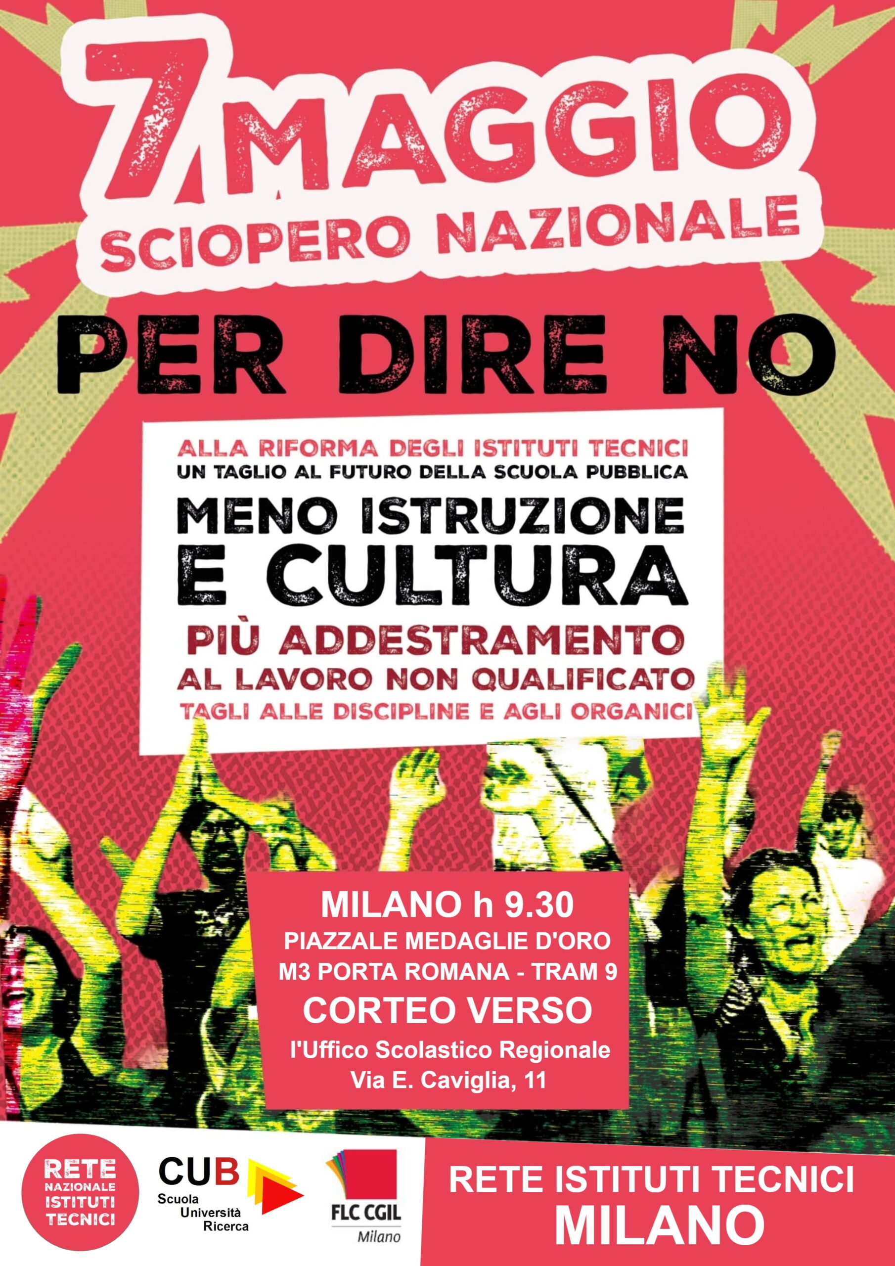 Scopri di più sull'articolo 7 maggio sciopero nazionale