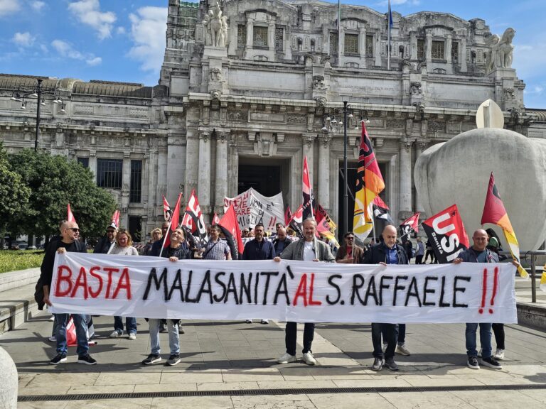 Ospedale San Raffaele: lavoratori in sciopero ricevuti in Regione